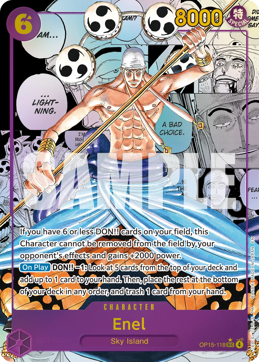 One Piece Card Game OP15/EB04 - Adventure on Kami's Island ENG