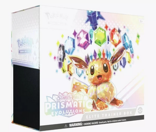 Pokémon TCG: Scarlet & Violet 8.5 - Prismatic Evolutions - Elite Trainer Box
(ENG)