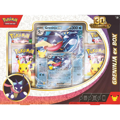 Pokémon TCG: 30th Celebration: Greninja ex Box (ENG)