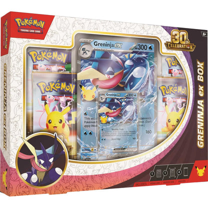 Pokémon TCG: 30th Celebration: Greninja ex Box (ENG)