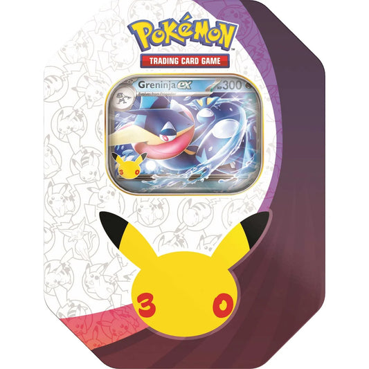 Pokémon TCG: 30th Celebration Greninja ex Tin (ENG)