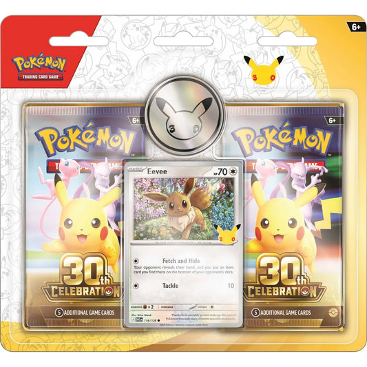 Pokémon TCG: 30th Celebration: Eevee 2-Pack Blister (ENG)