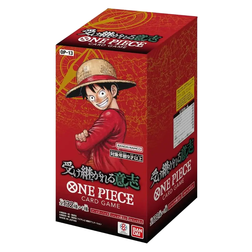 One Piece Card Game OP13 - Carrying on His Will Booster Box JAP