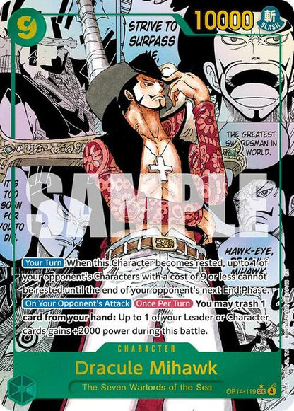 One Piece Card Game OP14/EB04 - The Azure Sea's Seven Box ENG